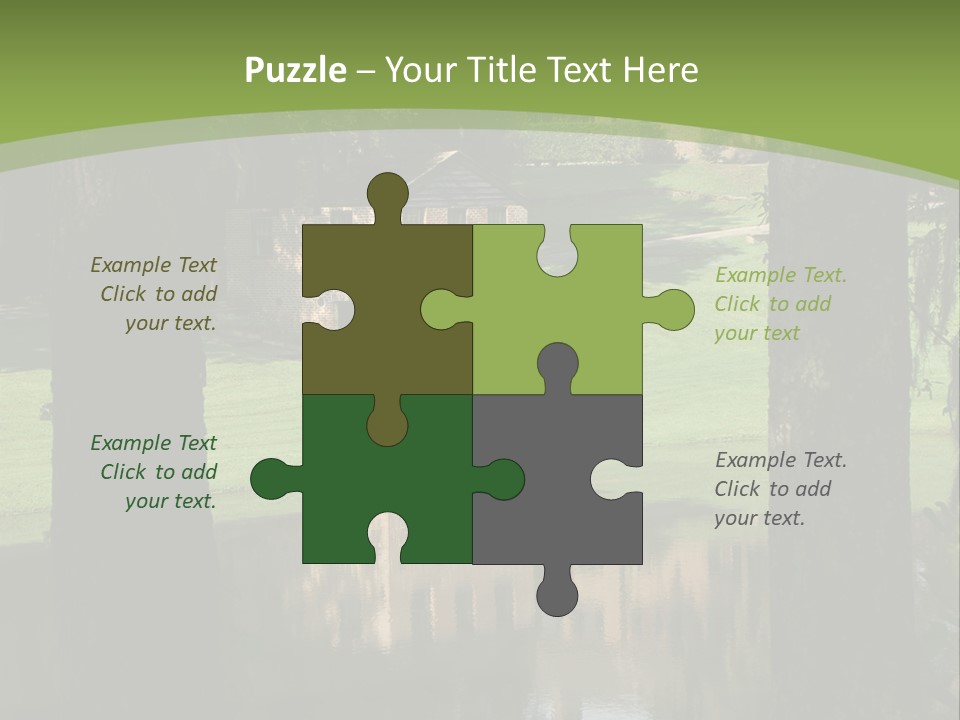 Carolina South Carolina Plantation PowerPoint Template