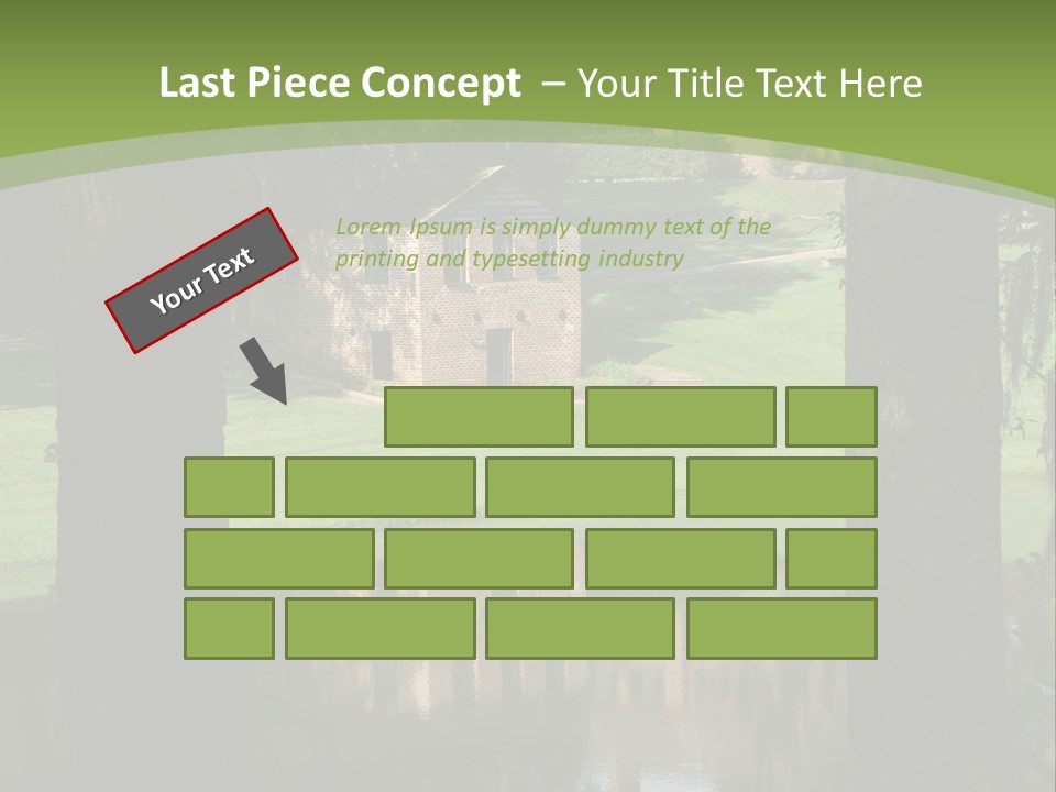 Carolina South Carolina Plantation PowerPoint Template