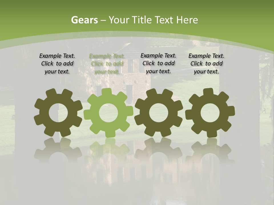 Carolina South Carolina Plantation PowerPoint Template