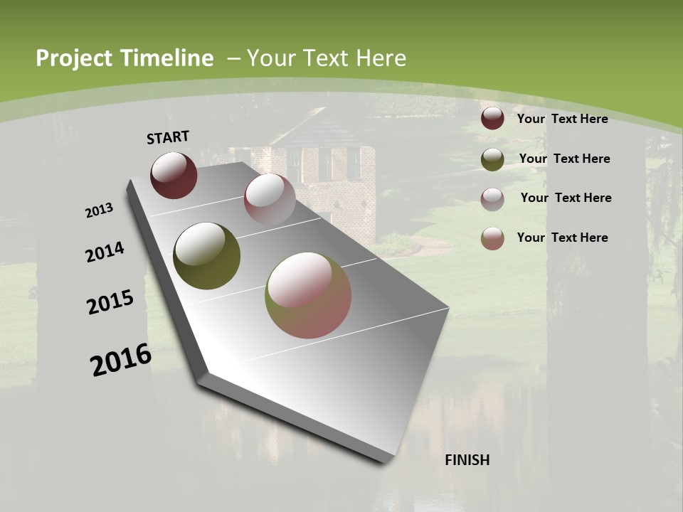 Carolina South Carolina Plantation PowerPoint Template