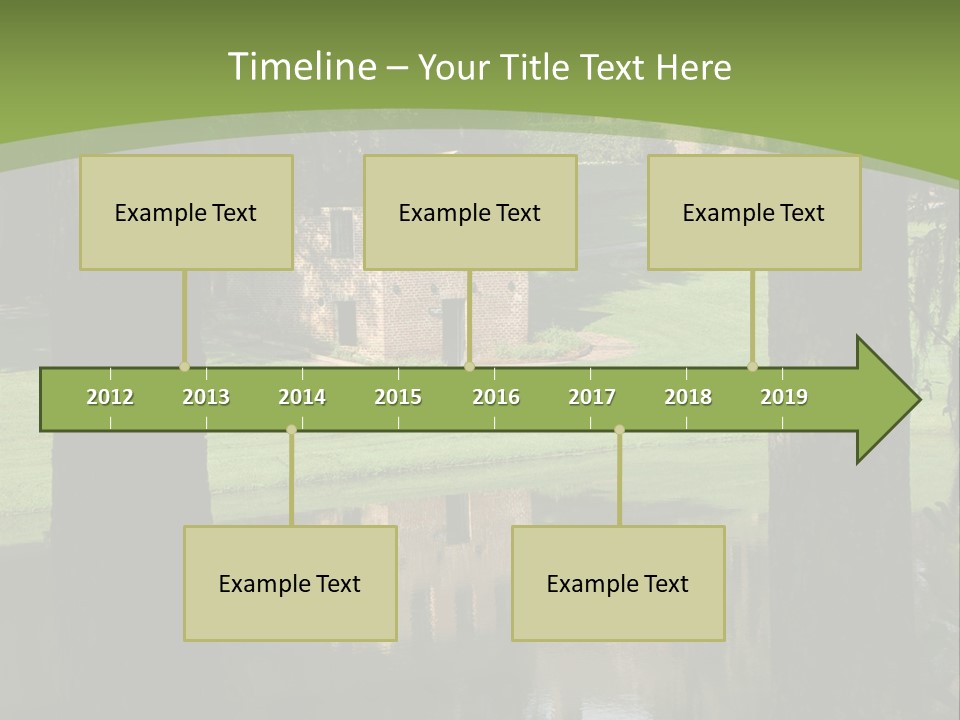 Carolina South Carolina Plantation PowerPoint Template