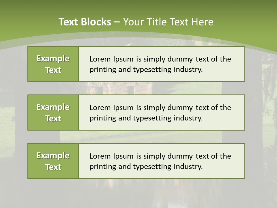 Carolina South Carolina Plantation PowerPoint Template