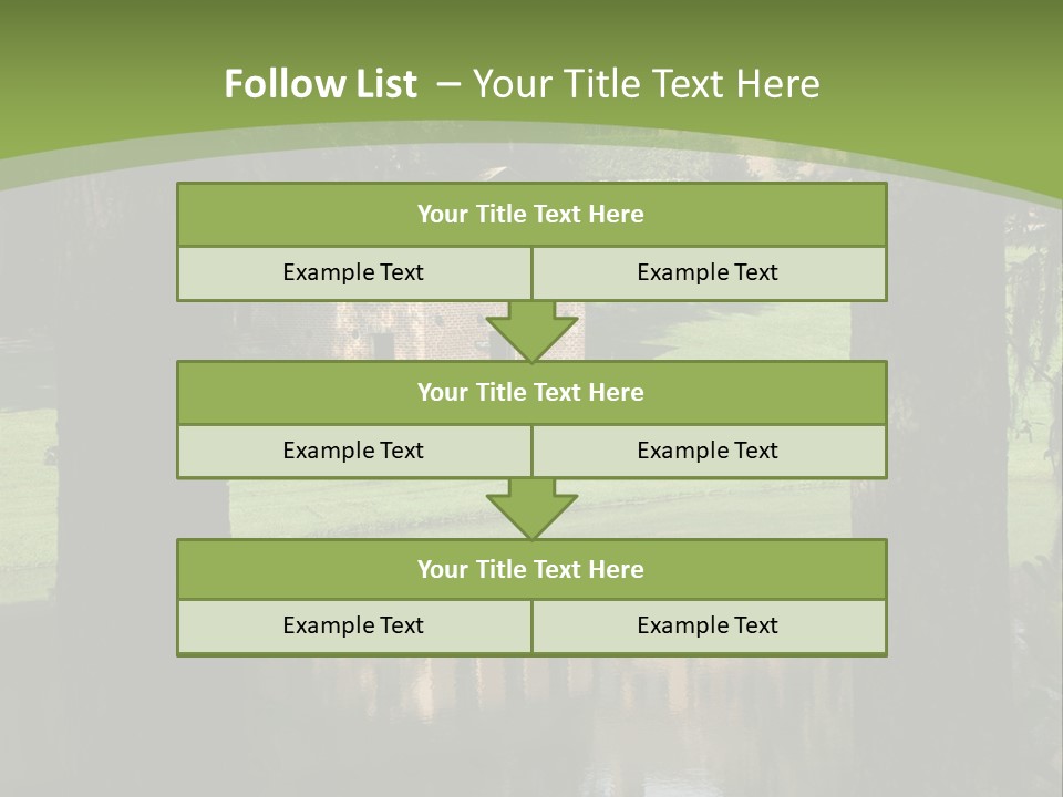 Carolina South Carolina Plantation PowerPoint Template