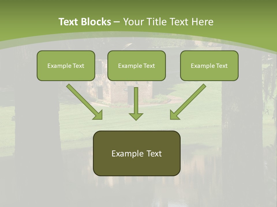 Carolina South Carolina Plantation PowerPoint Template