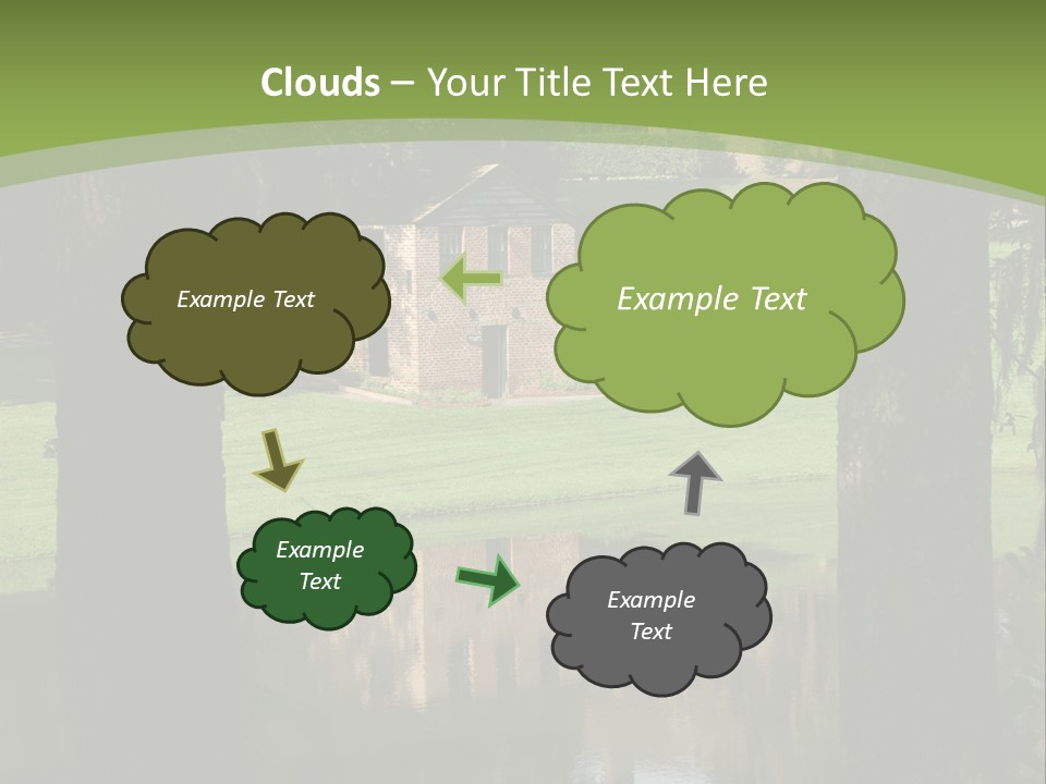 Carolina South Carolina Plantation PowerPoint Template