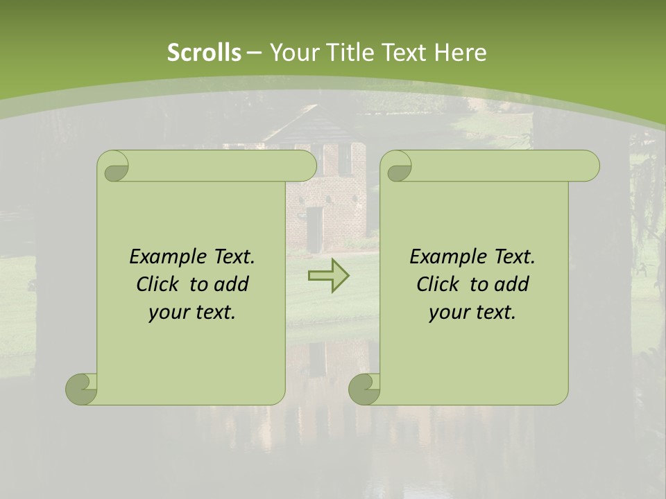 Carolina South Carolina Plantation PowerPoint Template