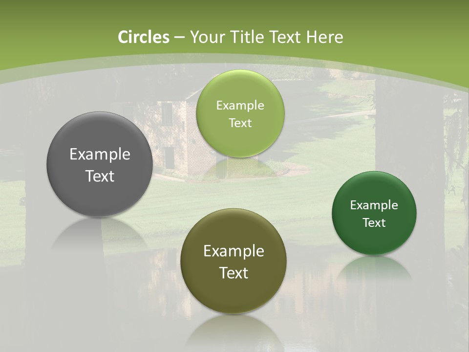 Carolina South Carolina Plantation PowerPoint Template