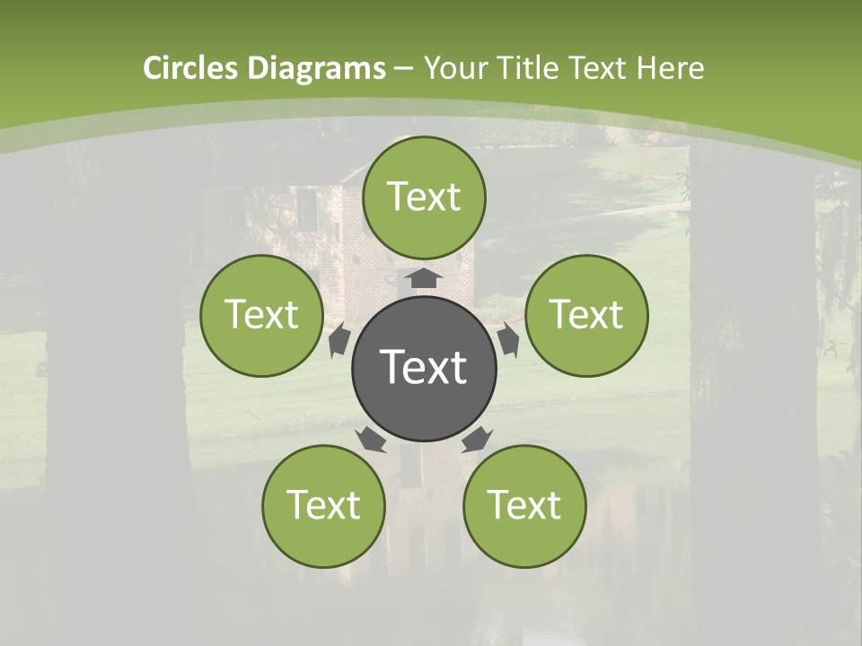 Carolina South Carolina Plantation PowerPoint Template