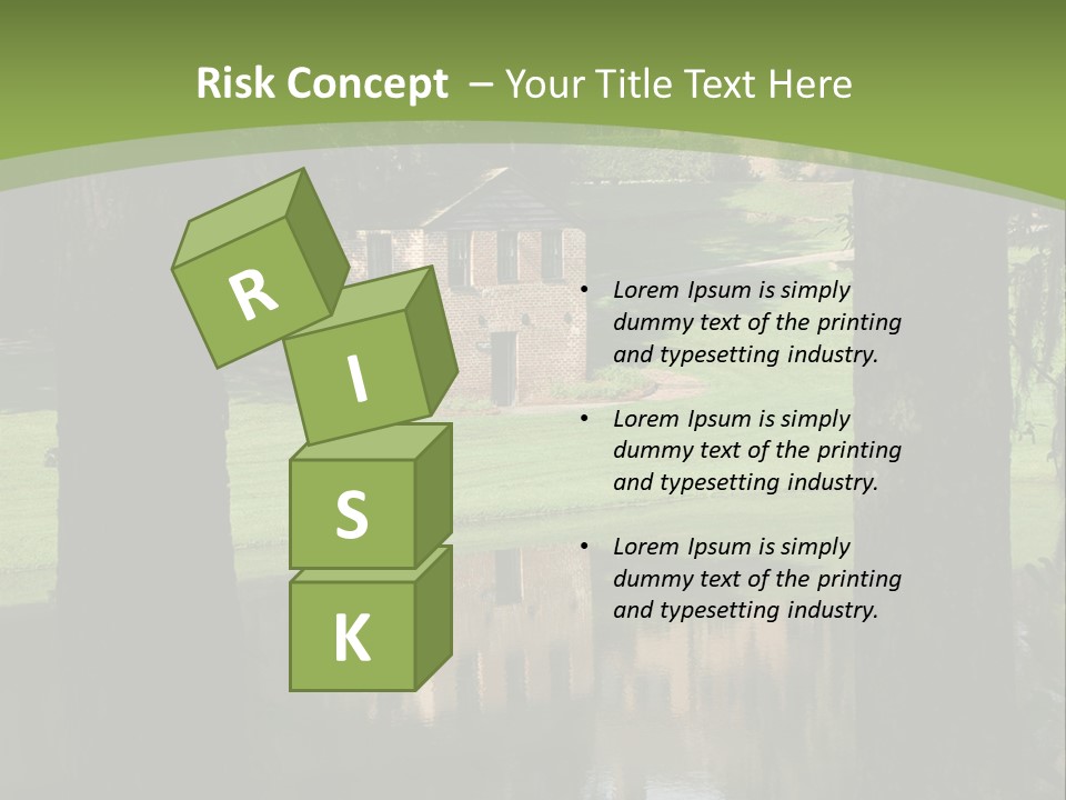 Carolina South Carolina Plantation PowerPoint Template