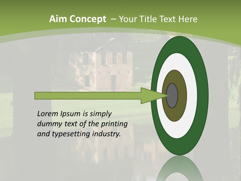 Carolina South Carolina Plantation PowerPoint Template