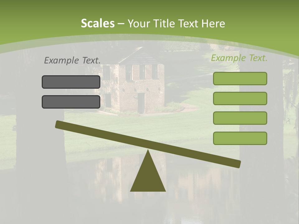 Carolina South Carolina Plantation PowerPoint Template