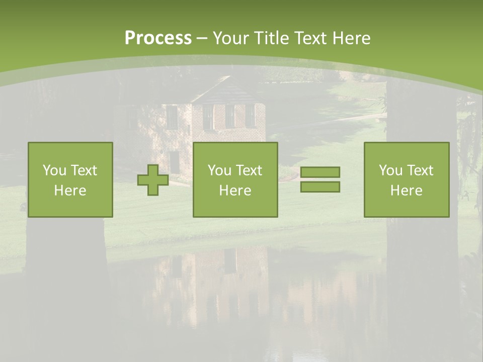 Carolina South Carolina Plantation PowerPoint Template