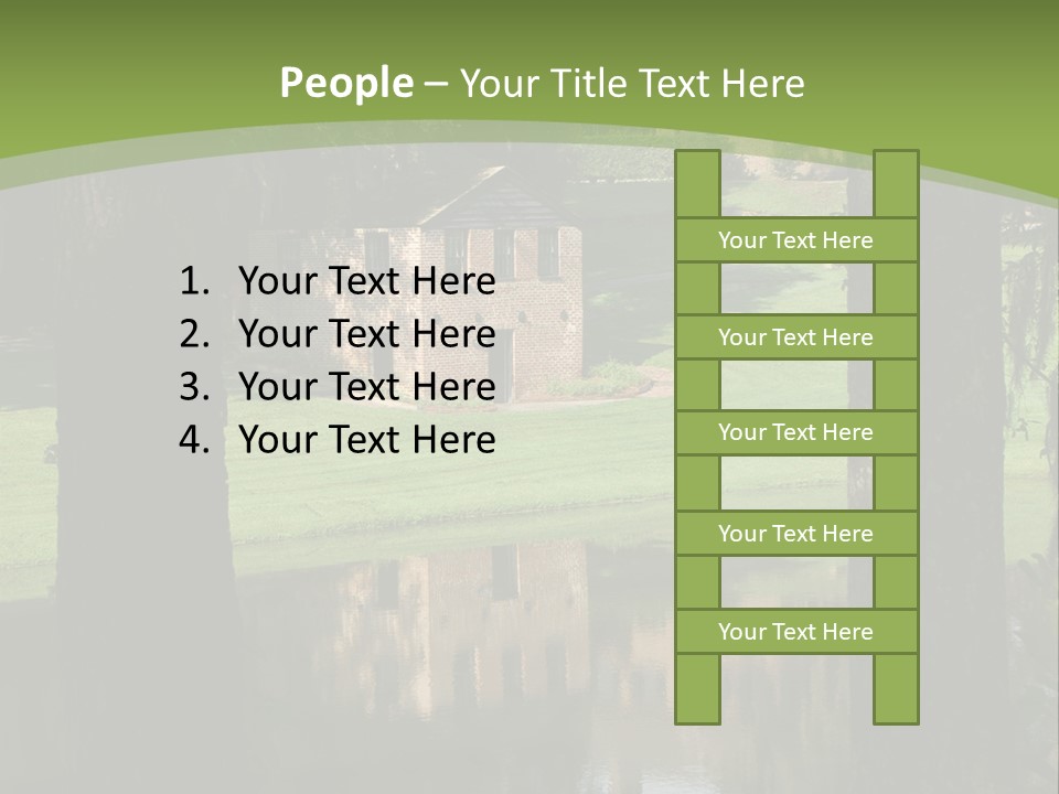 Carolina South Carolina Plantation PowerPoint Template