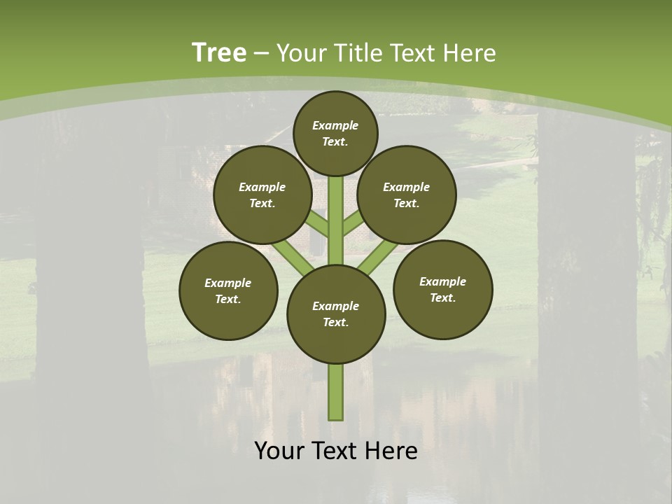 Carolina South Carolina Plantation PowerPoint Template