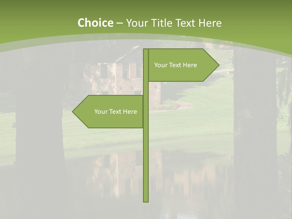 Carolina South Carolina Plantation PowerPoint Template