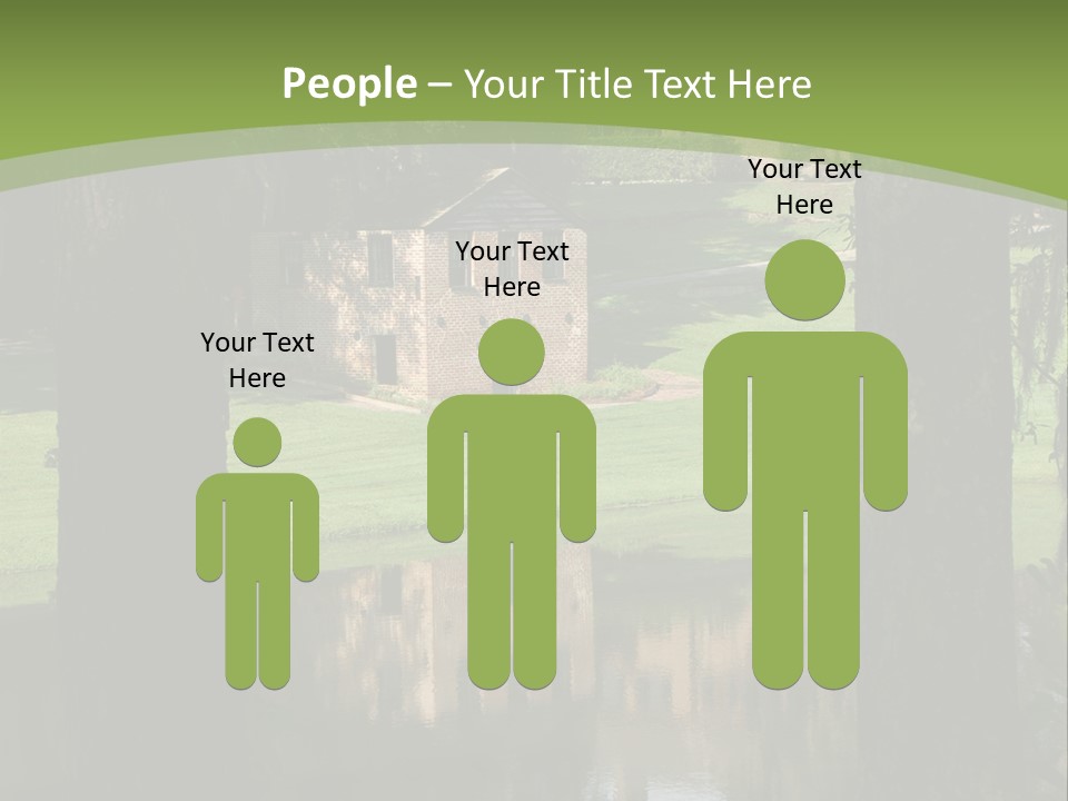 Carolina South Carolina Plantation PowerPoint Template