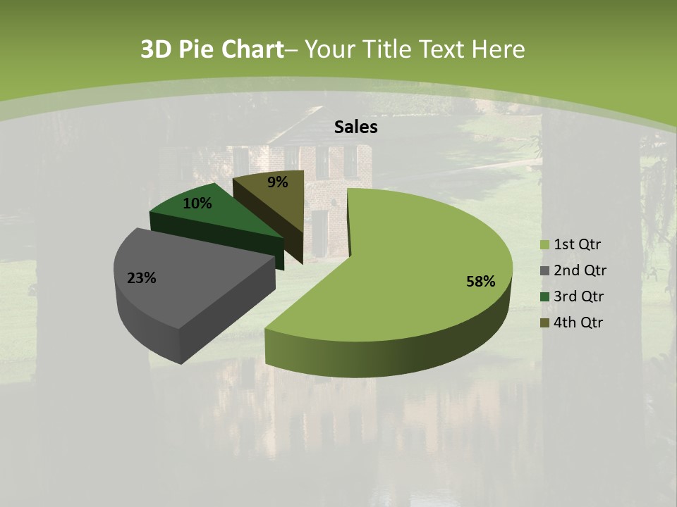Carolina South Carolina Plantation PowerPoint Template