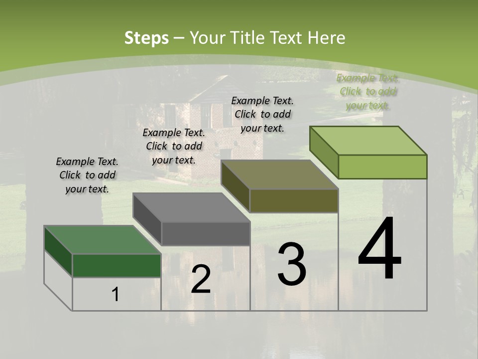 Carolina South Carolina Plantation PowerPoint Template