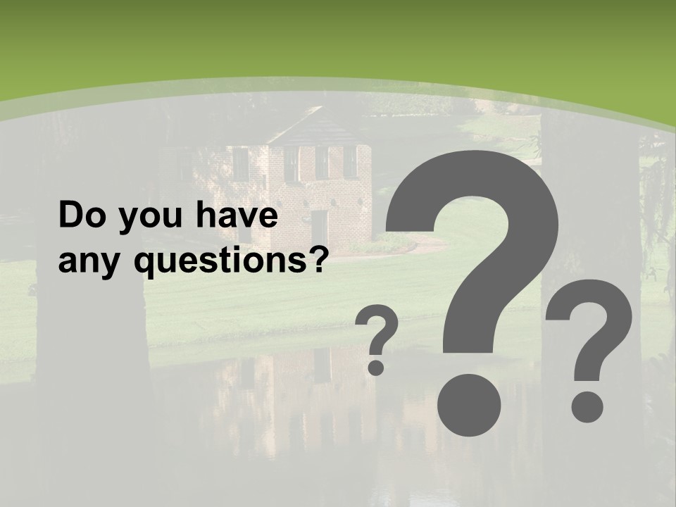 Carolina South Carolina Plantation PowerPoint Template