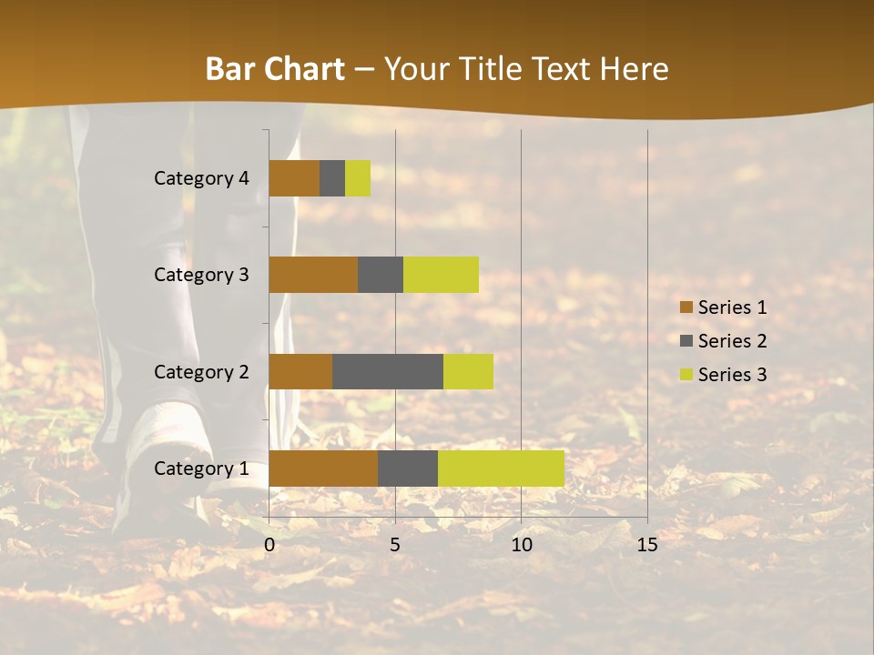 Brown Women Trail PowerPoint Template
