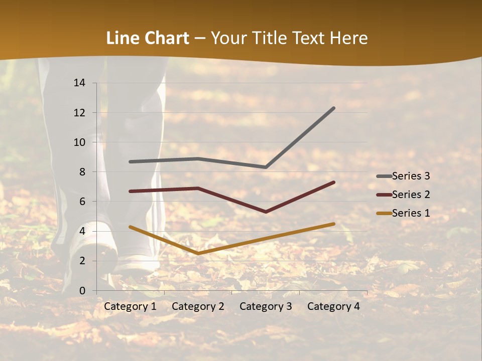 Brown Women Trail PowerPoint Template