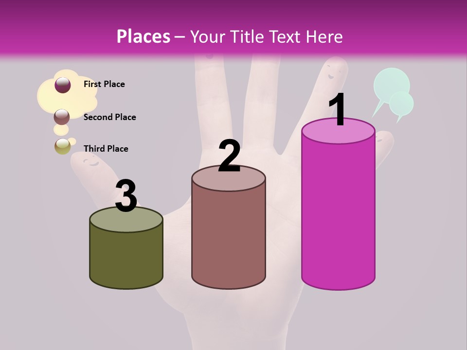 Community Smiley Hug PowerPoint Template