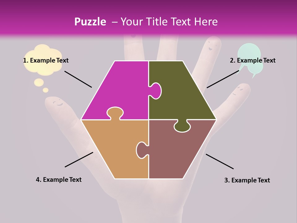 Community Smiley Hug PowerPoint Template