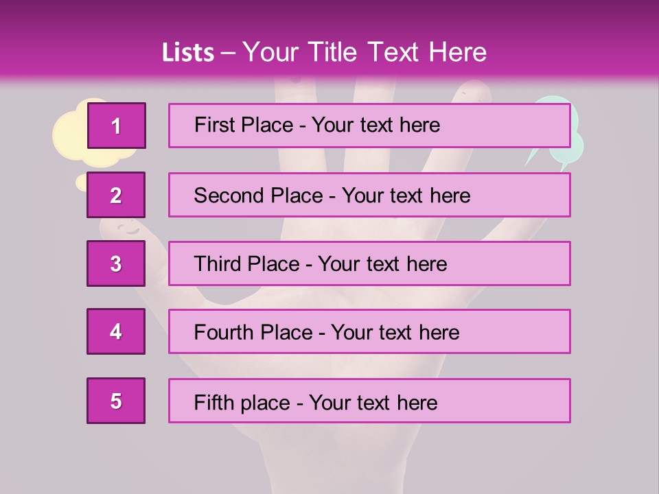 Community Smiley Hug PowerPoint Template