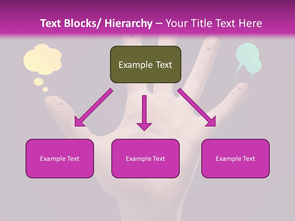 Community Smiley Hug PowerPoint Template