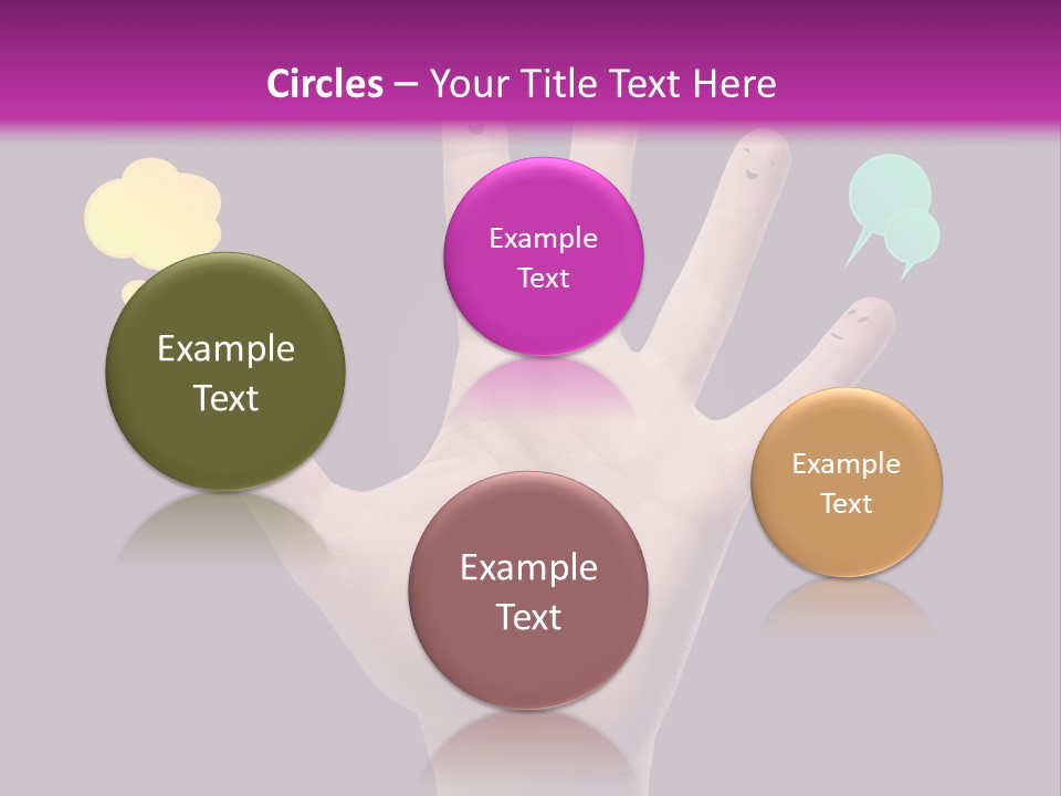 Community Smiley Hug PowerPoint Template