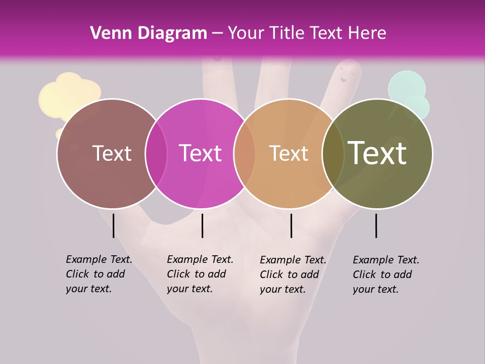 Community Smiley Hug PowerPoint Template