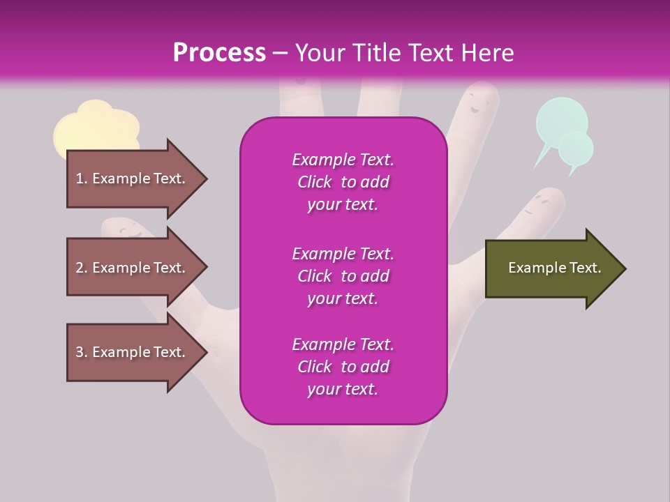 Community Smiley Hug PowerPoint Template