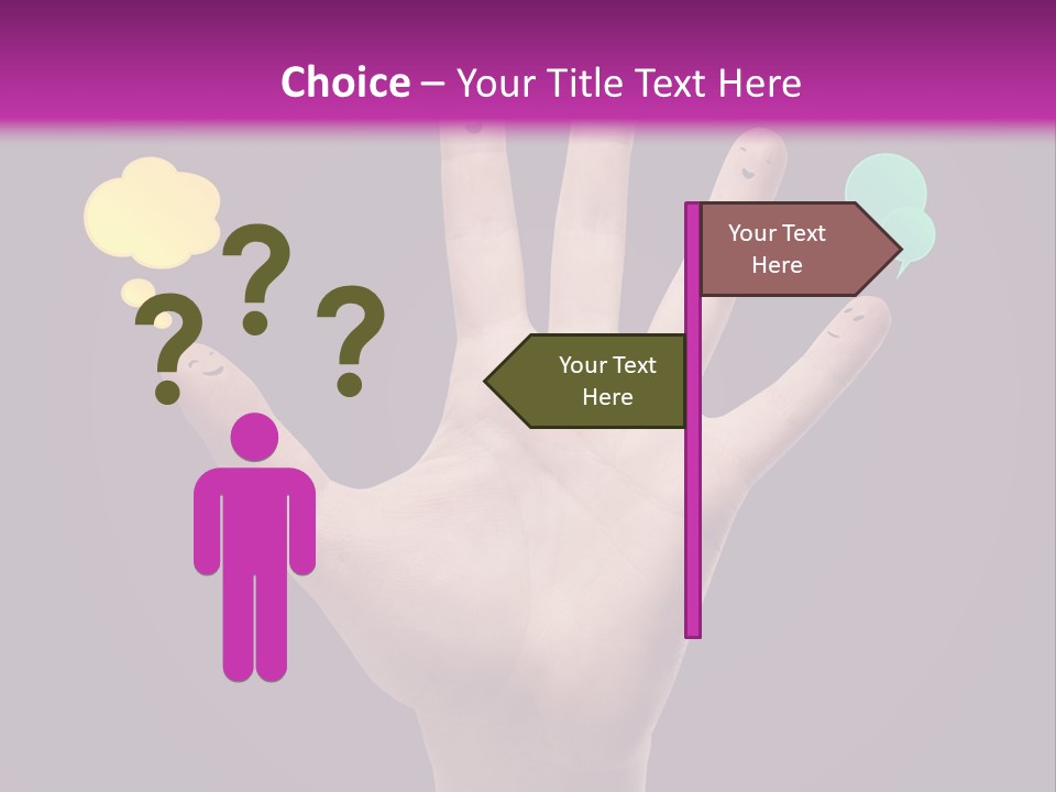 Community Smiley Hug PowerPoint Template