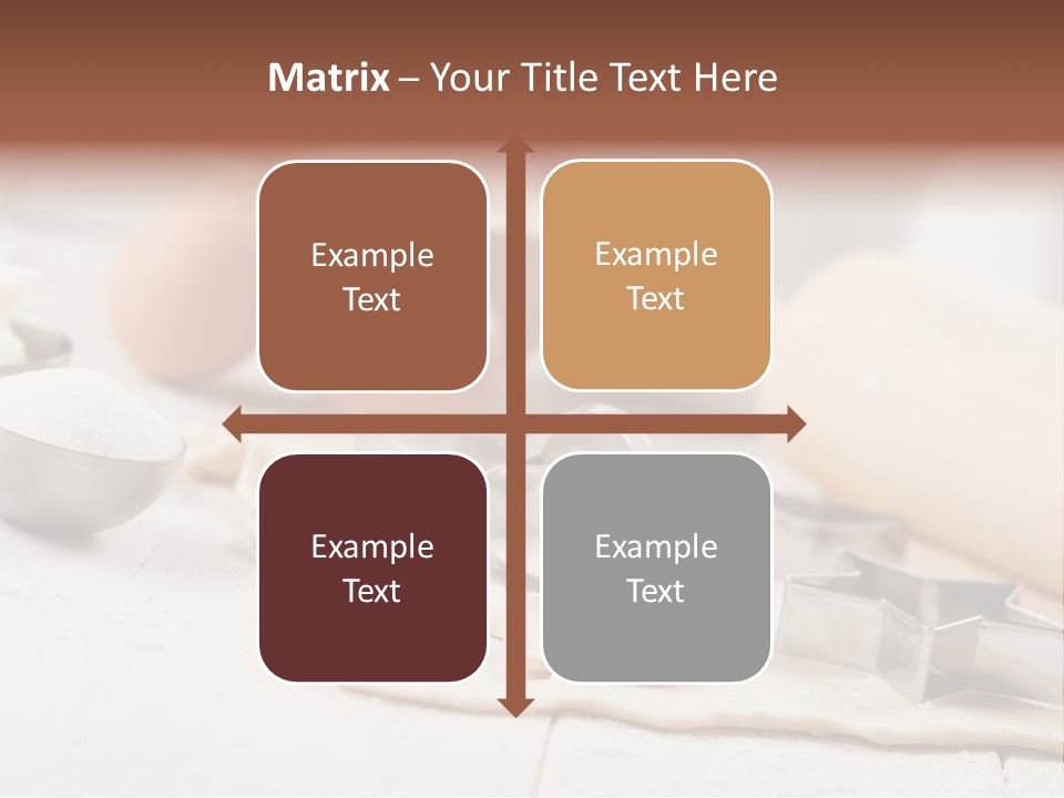 Food Baker Butter PowerPoint Template