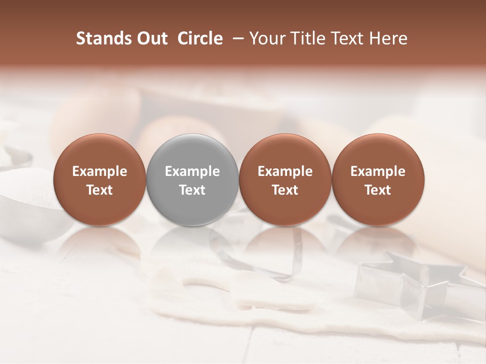 Food Baker Butter PowerPoint Template