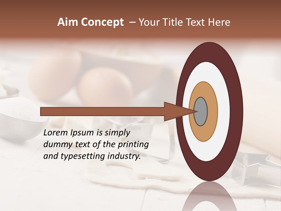 Food Baker Butter PowerPoint Template