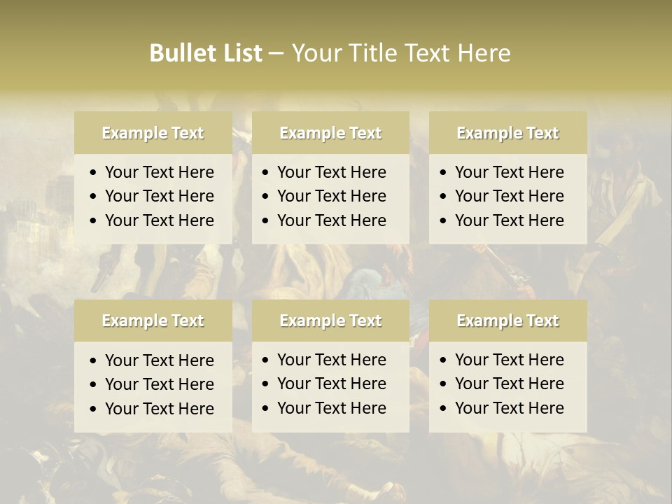 Old French Revolutionary PowerPoint Template