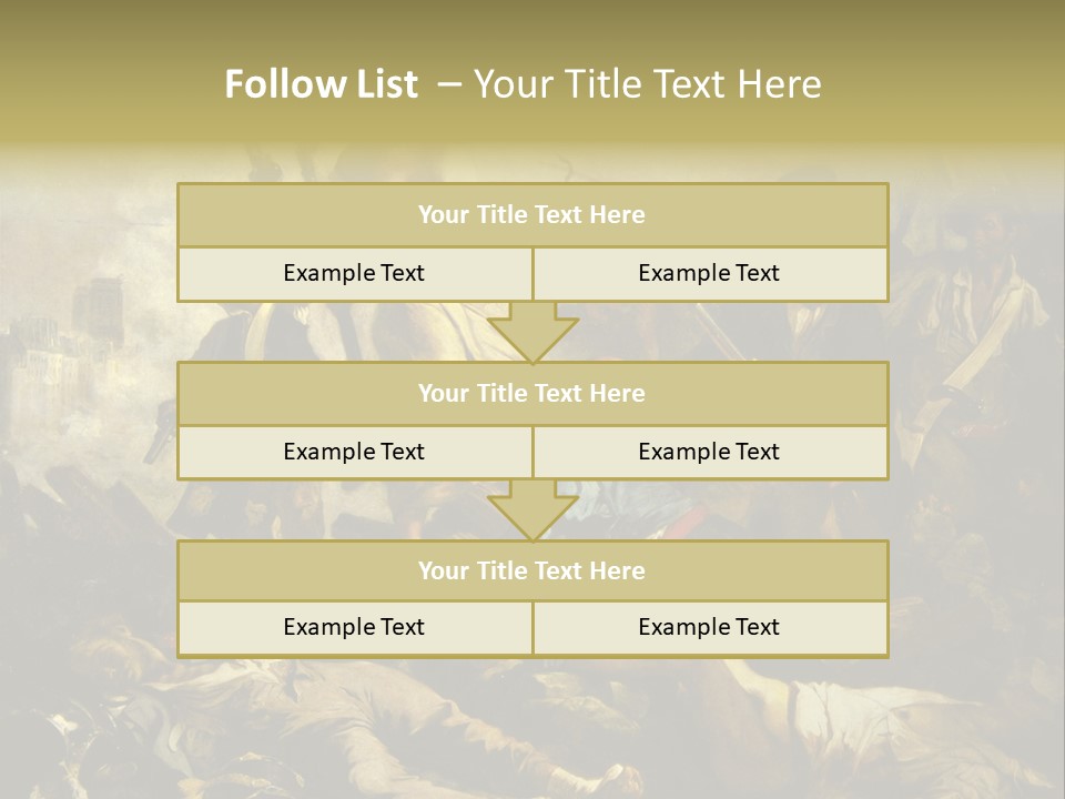 Old French Revolutionary PowerPoint Template