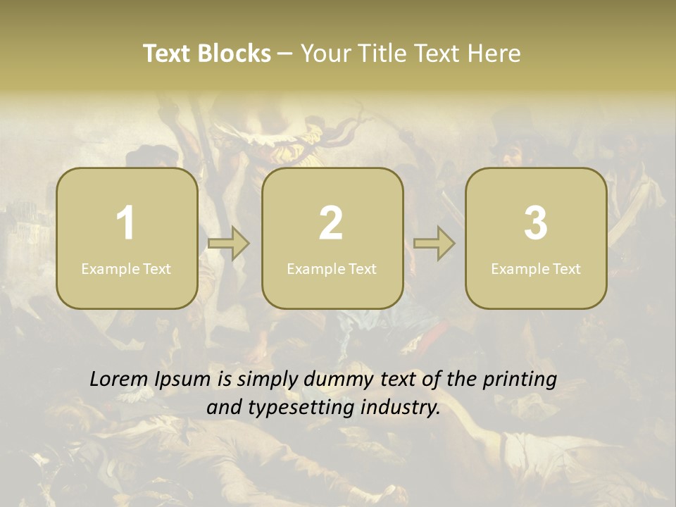 Old French Revolutionary PowerPoint Template