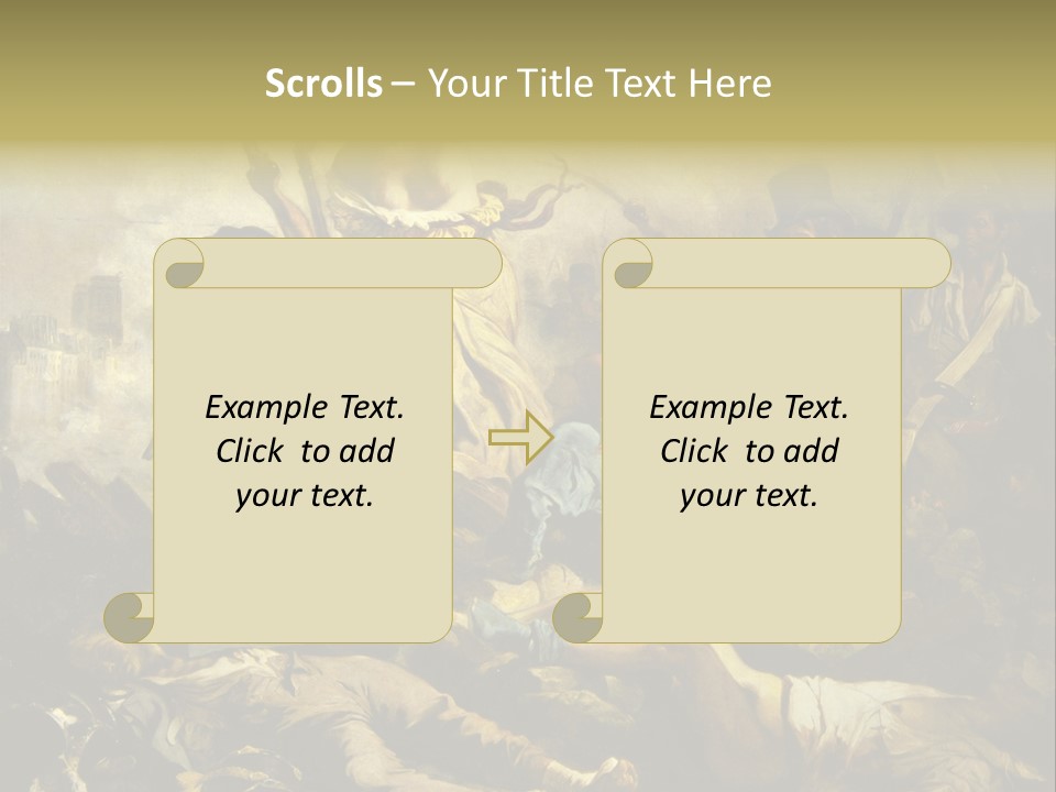 Old French Revolutionary PowerPoint Template