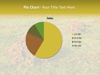 Cavity Danger Grass PowerPoint Template