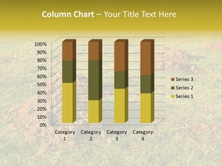 Cavity Danger Grass PowerPoint Template