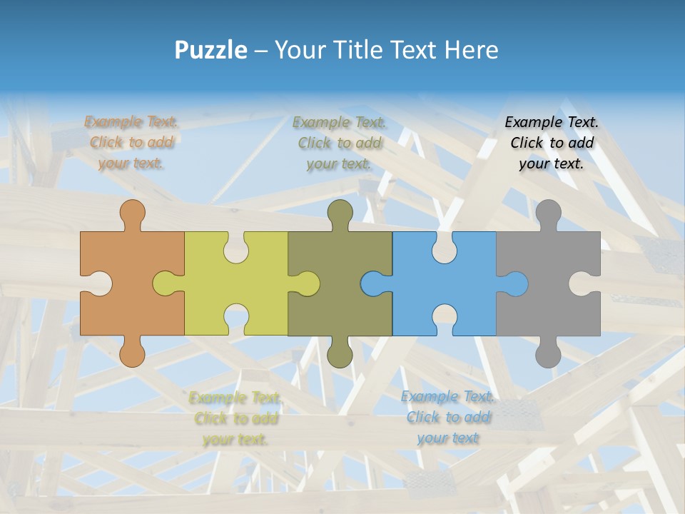 Project Property Wall Roofing PowerPoint Template