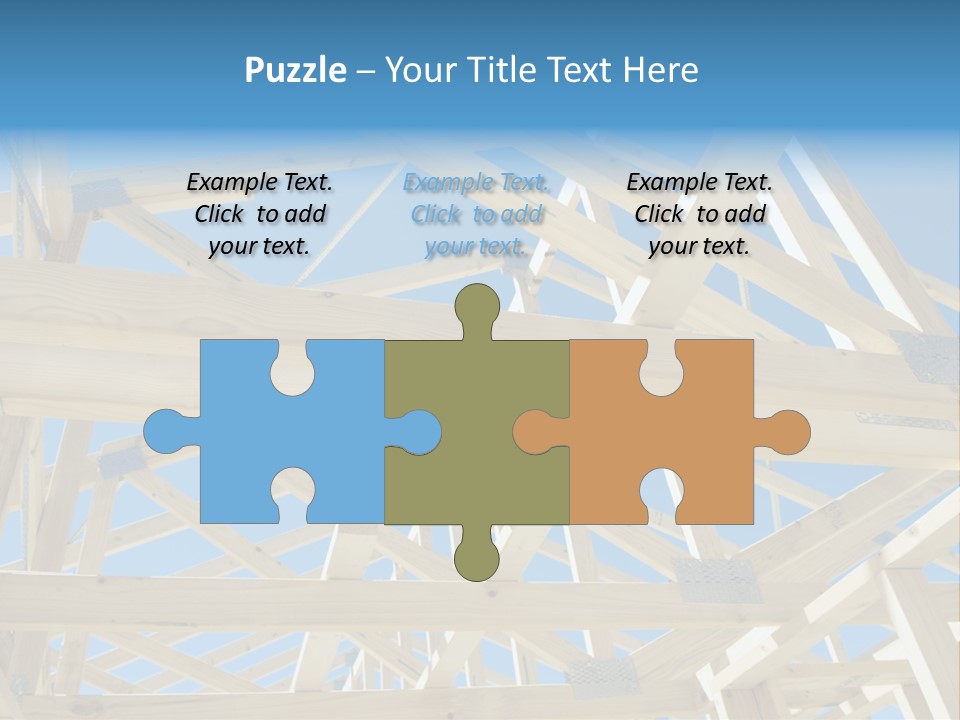 Project Property Wall Roofing PowerPoint Template