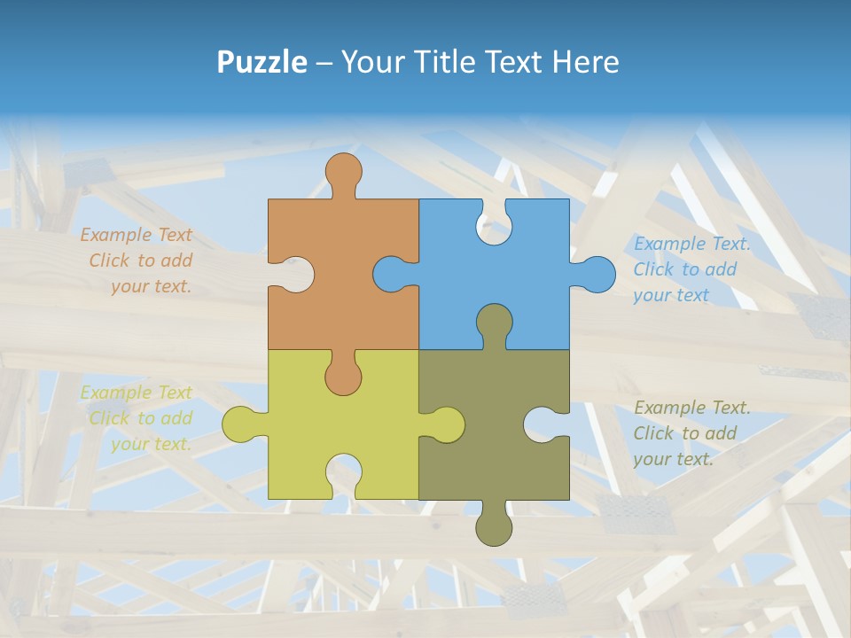 Project Property Wall Roofing PowerPoint Template