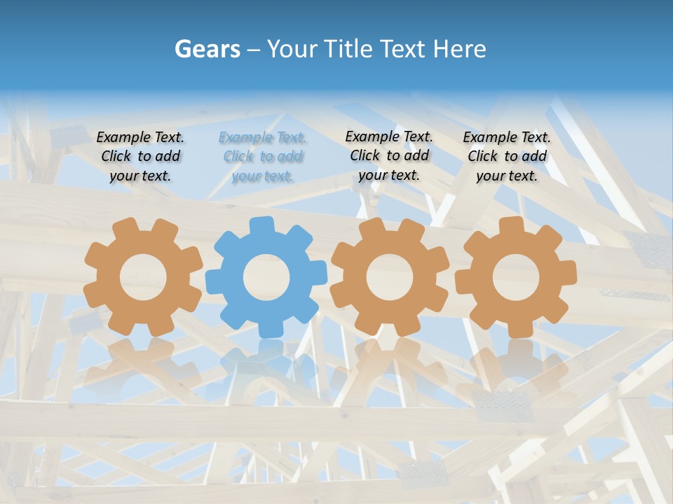 Project Property Wall Roofing PowerPoint Template