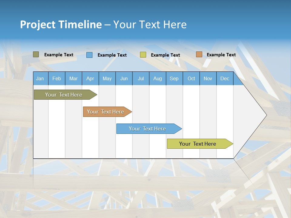 Project Property Wall Roofing PowerPoint Template