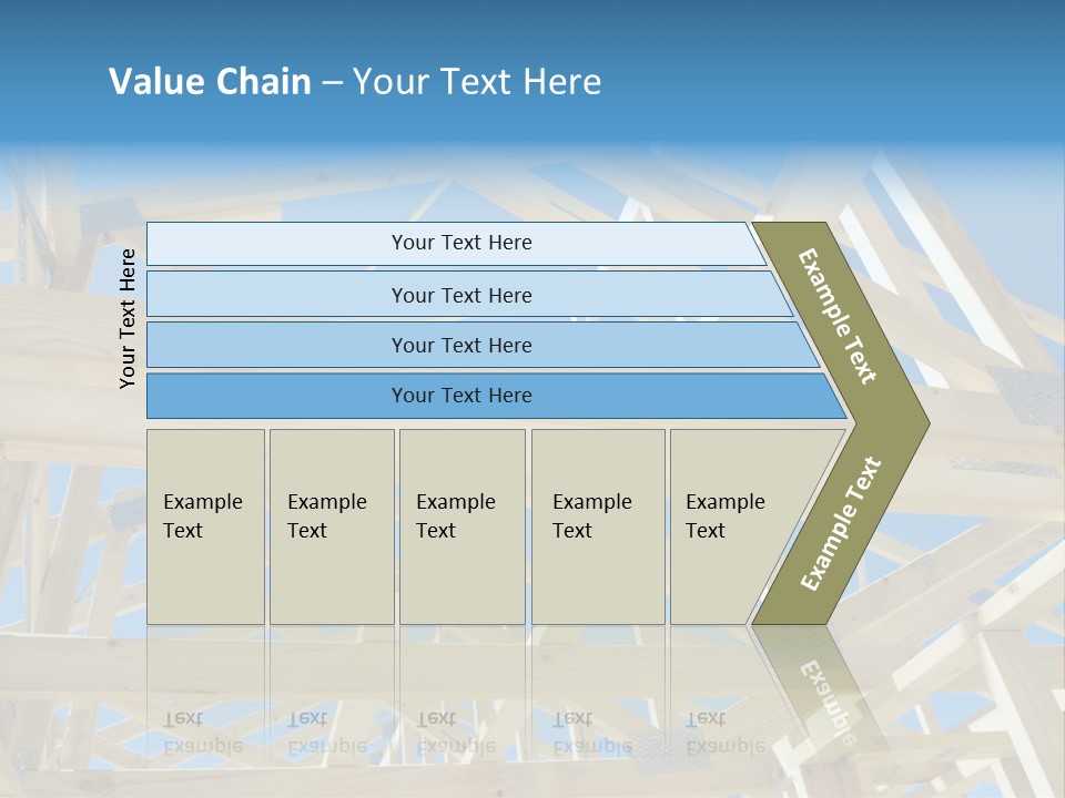 Project Property Wall Roofing PowerPoint Template