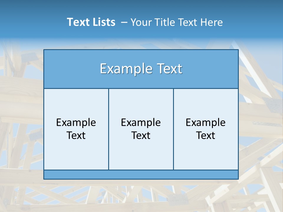 Project Property Wall Roofing PowerPoint Template