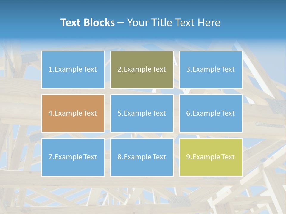 Project Property Wall Roofing PowerPoint Template